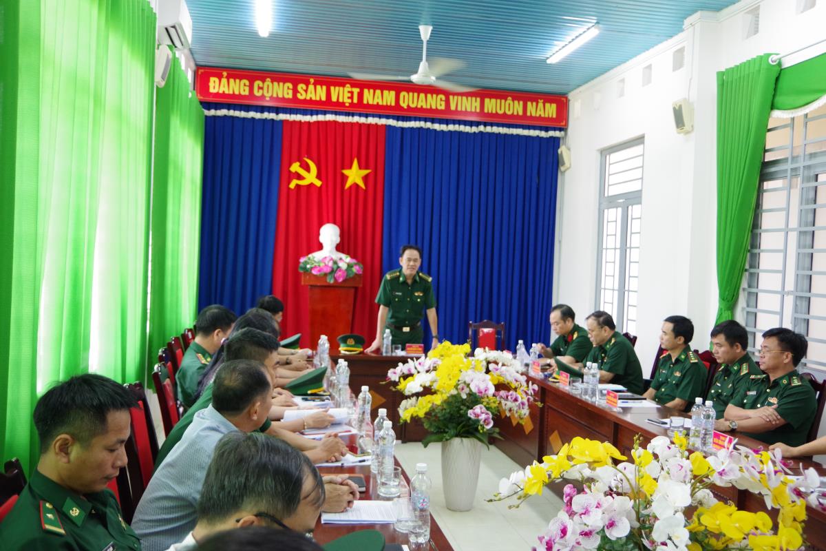 Bộ Tư lệnh BĐBP khảo sát địa điểm tổ chức Chương trình Xuân Biên phòng ấm lòng dân bản năm 2024 tại Tây Ninh