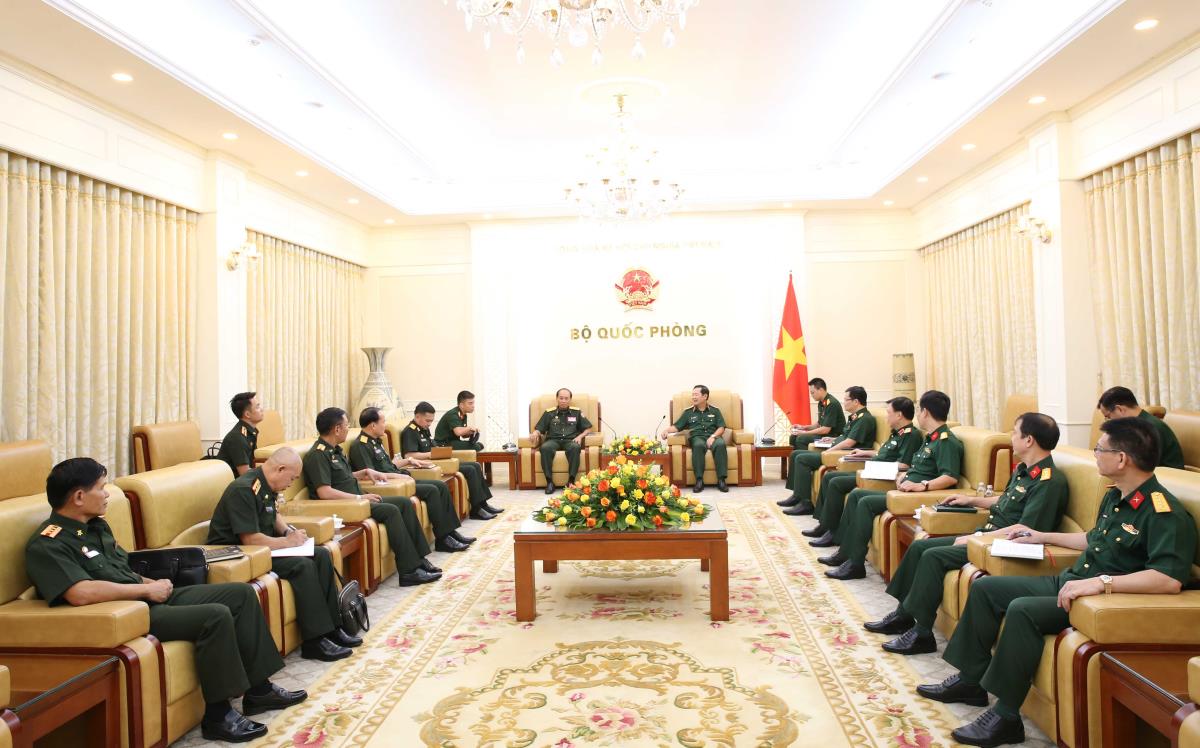 Tăng cường hợp tác giữa Tổng cục Kỹ thuật Quân đội hai nước Việt Nam - Lào