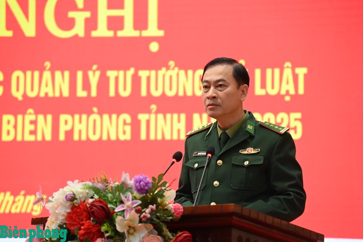 Ban Chỉ huy BĐBP Lai Châu rút kinh nghiệm công tác quản lý tư tưởng, kỷ luật năm 2025