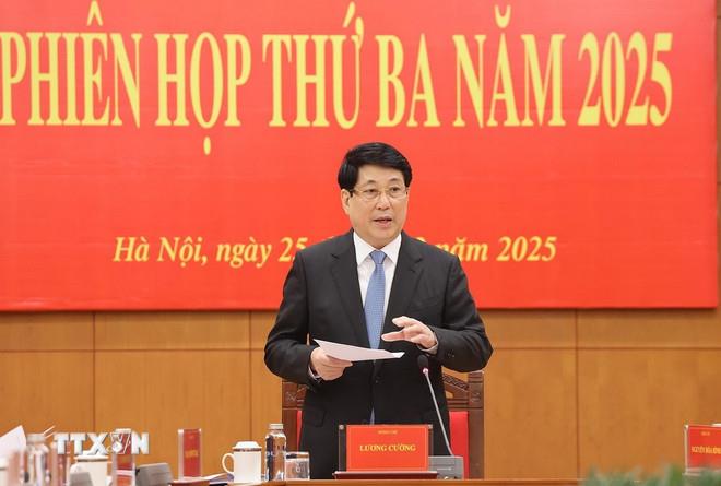 Chủ tịch nước: Đổi mới công tác xây dựng, thi hành pháp luật trong giai đoạn mới