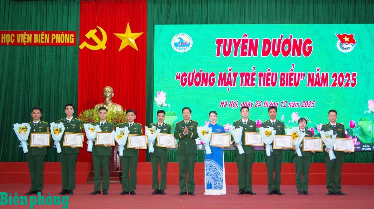 Học viện Biên phòng tuyên dương 10 Gương mặt trẻ tiêu biểu năm 2025