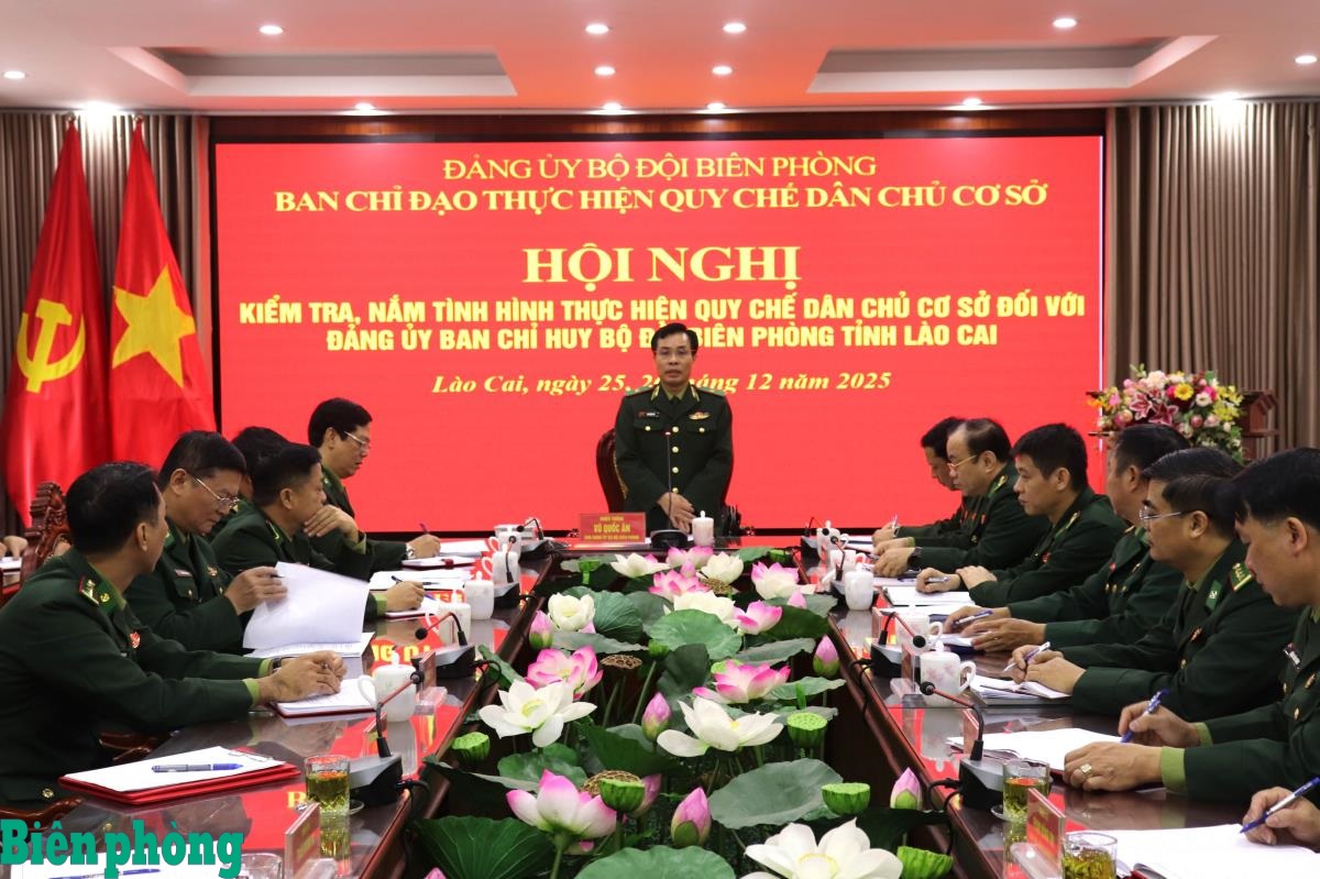 Bộ đội Biên phòng tỉnh Lào Cai: Thực hiện nghiêm túc quy chế dân chủ cơ sở