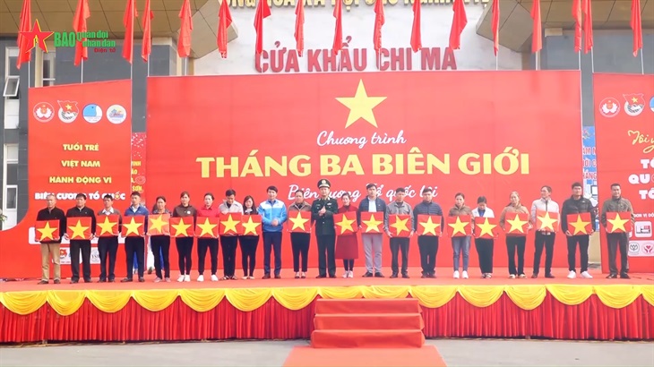 Tuổi trẻ hướng về biên giới