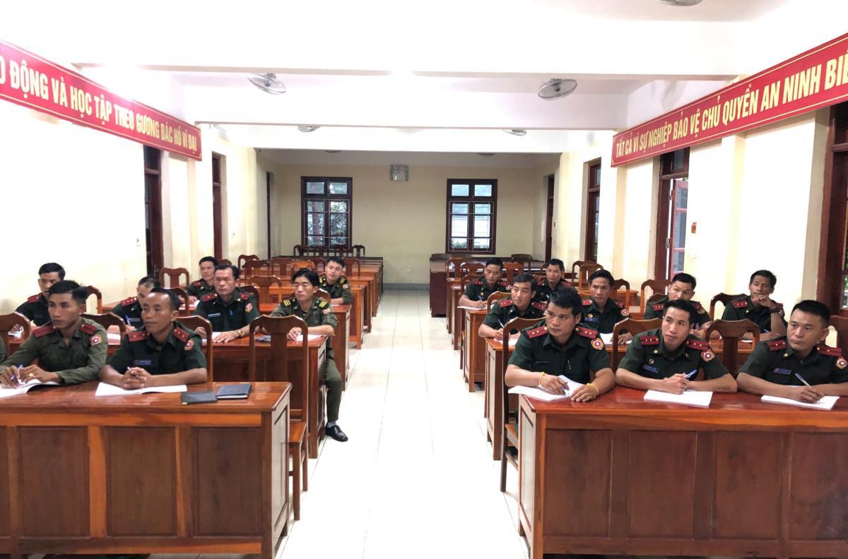 Khai mạc tập huấn cho cán bộ Quân sự tỉnh Phong Sa Lỳ, Lào