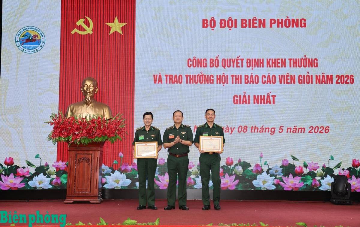 Bế mạc Hội thi Báo cáo viên giỏi cấp Bộ Tư lệnh Bộ đội Biên phòng năm 2026