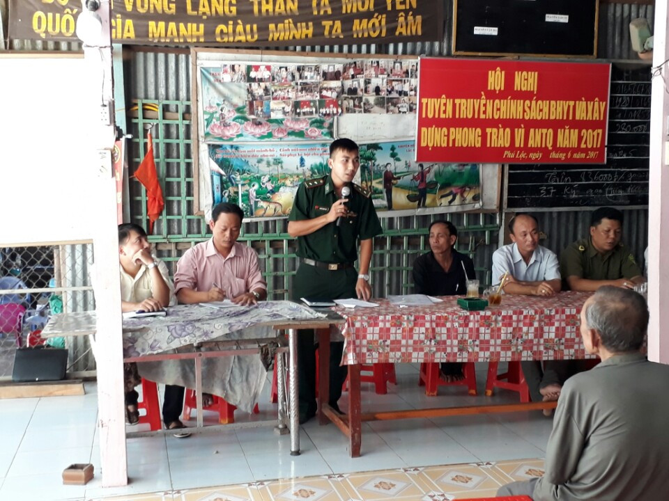 Tuyên truyền pháp luật cho nhân dân khu vực biên giới Phú Lộc