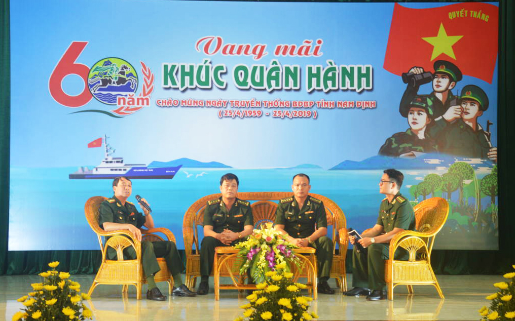 BĐBP Nam Định: Tọa đàm 60 năm - Vang mãi khúc quân hành