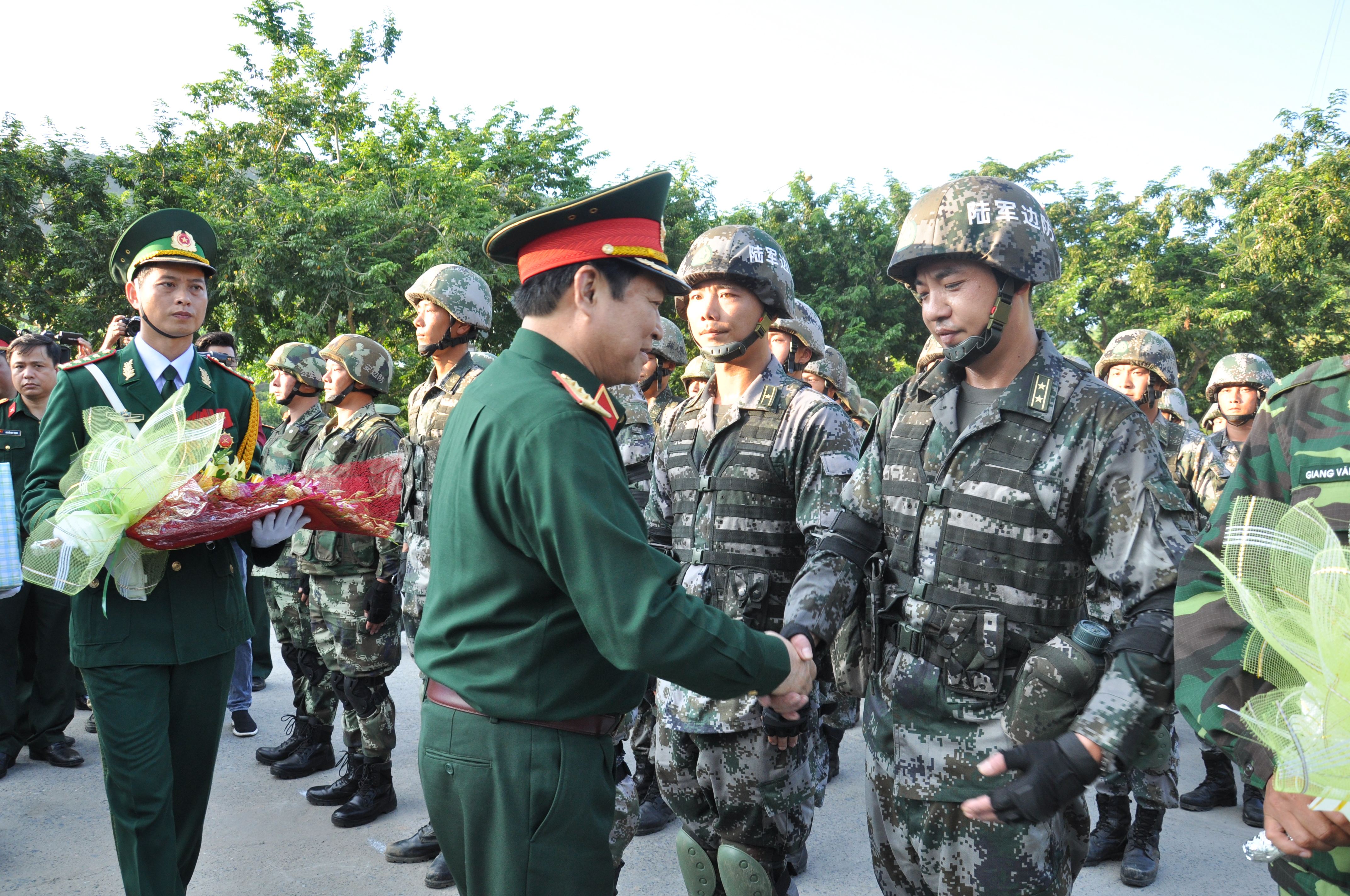 Diễn tập liên hợp chống tội phạm qua biên giới Việt - Trung