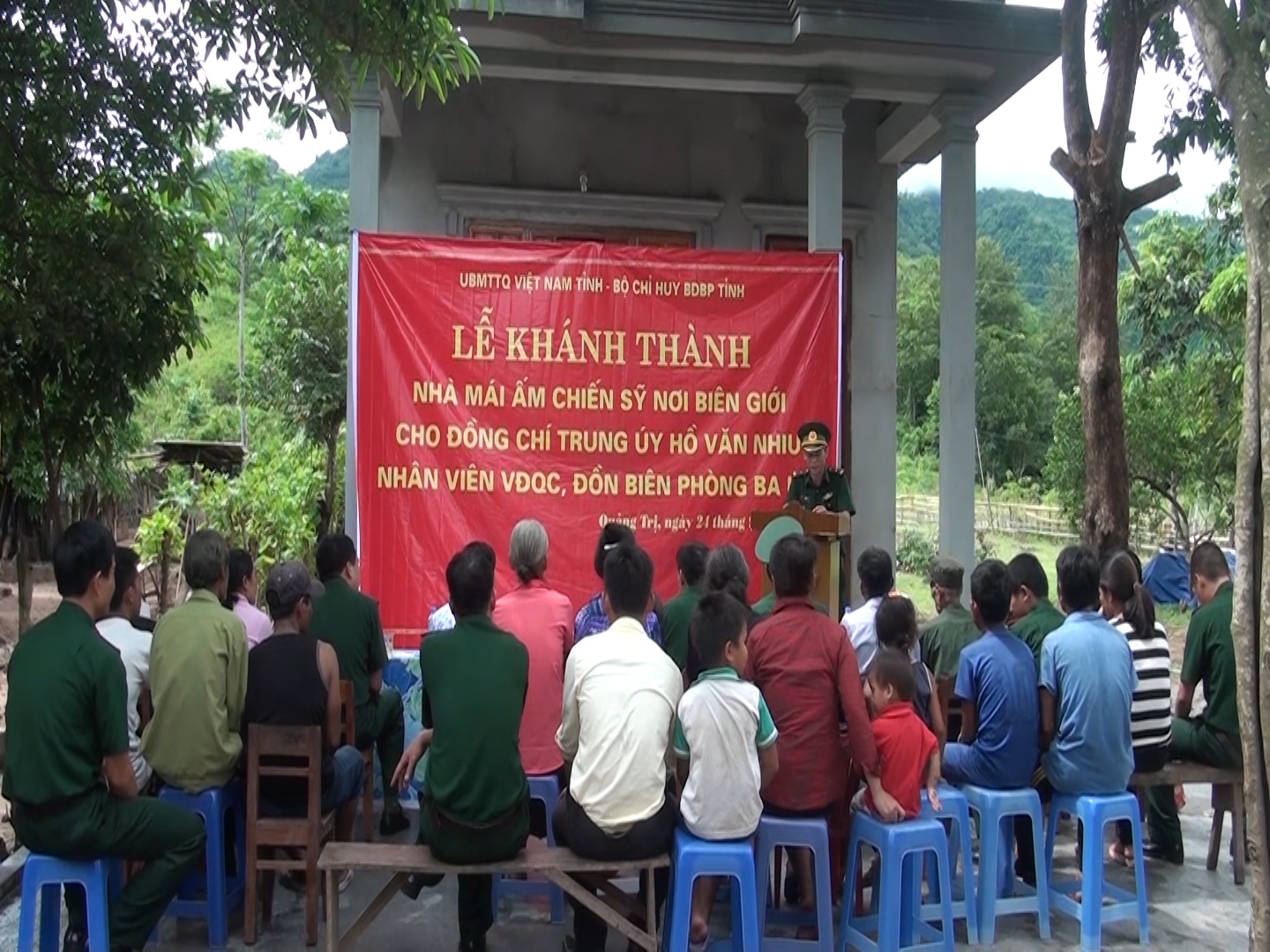 BĐBP Quảng Trị bàn giao nhà quotMái ấm chiến sĩ nơi biên giớiquot