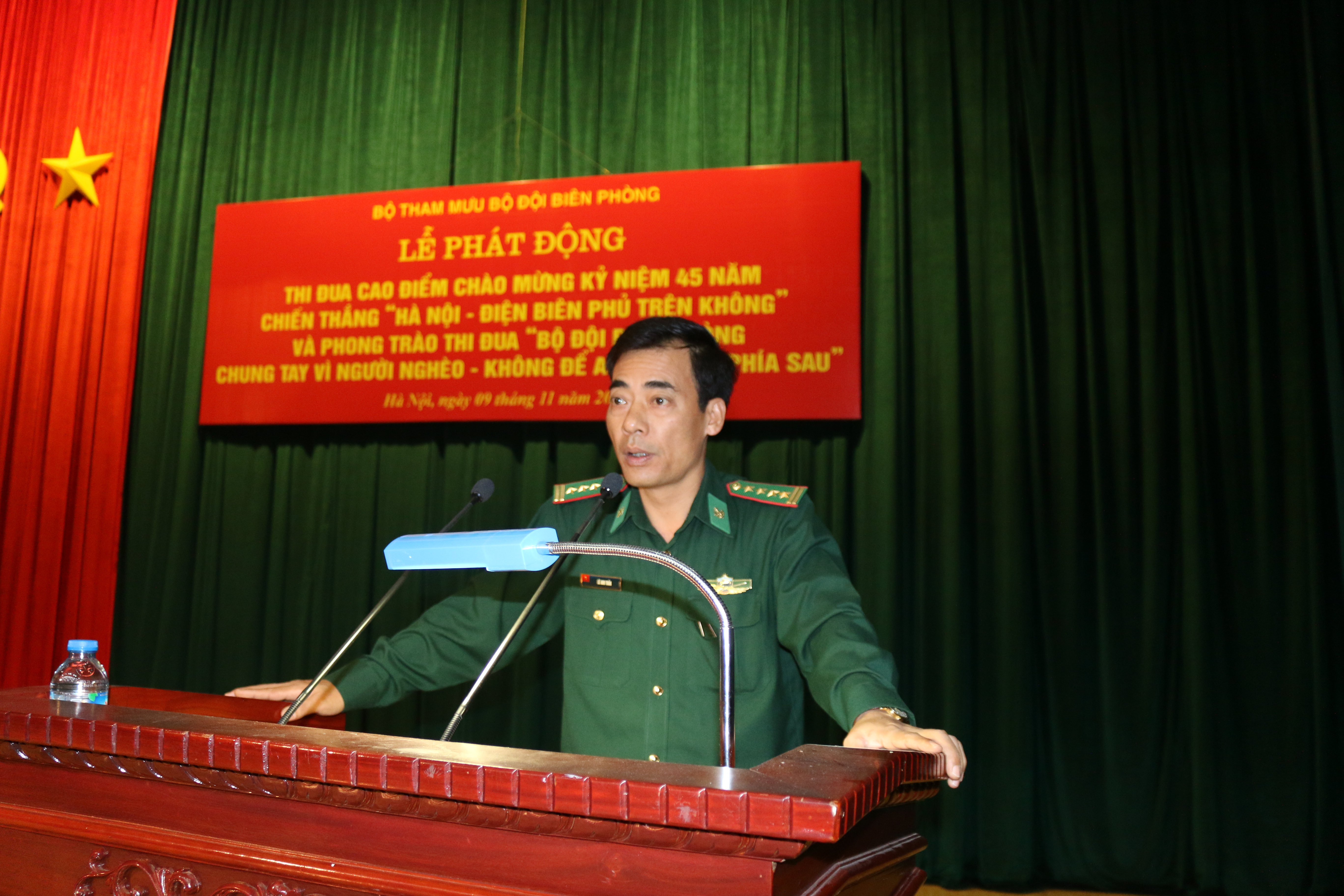 Bộ Tham mưu BĐBP phát động đợt thi đua cao điểm