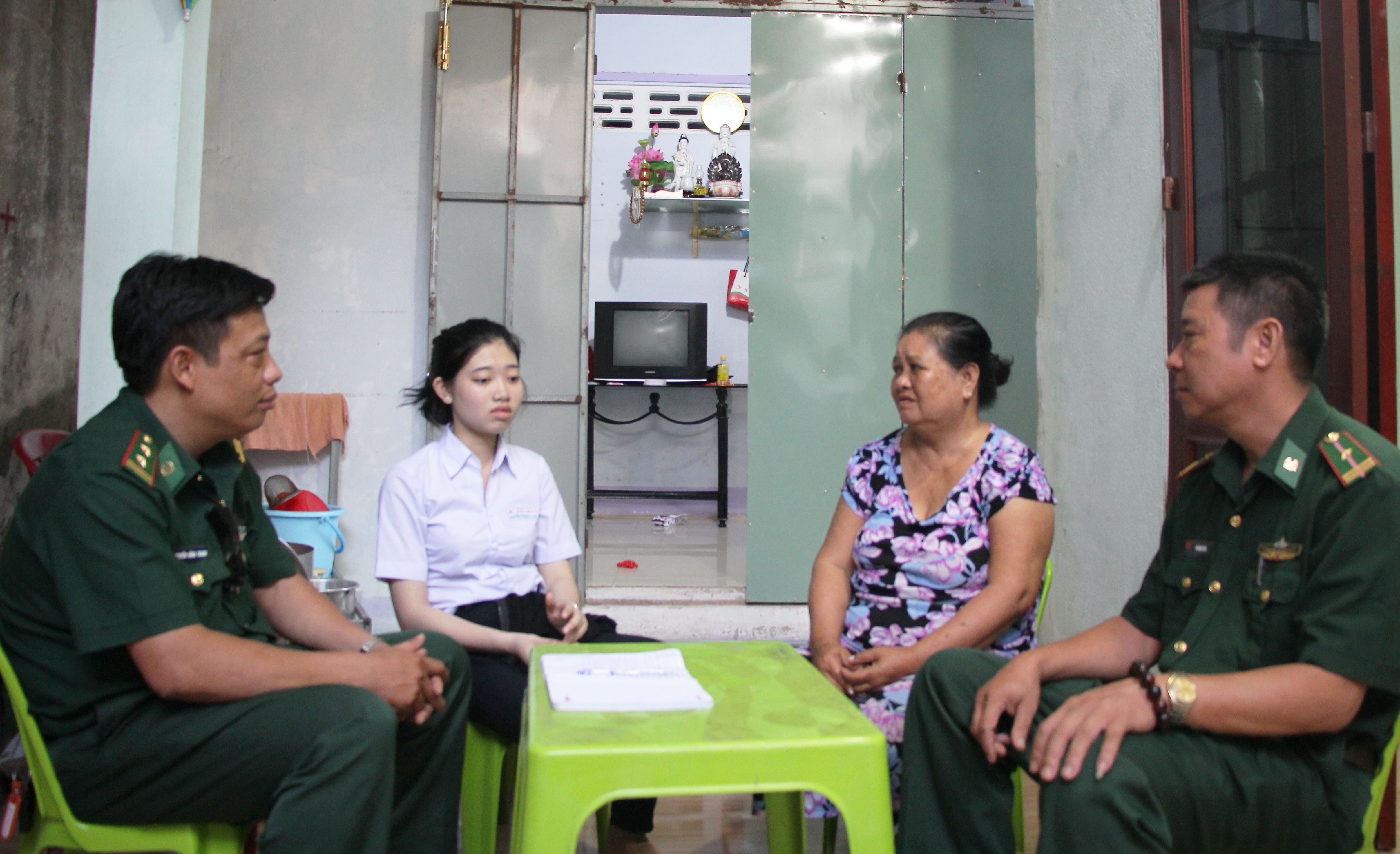Con nuôi của Đồn Biên phòng Bình Châu
