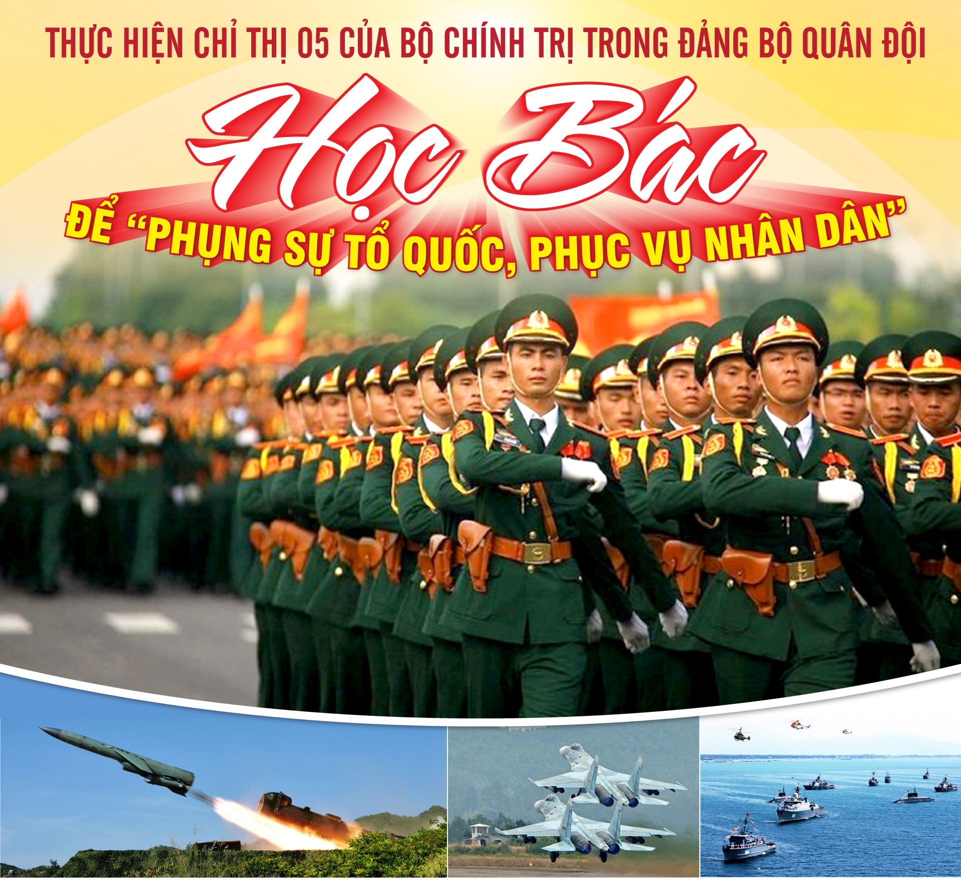 Học Bác để Phụng sự Tổ quốc, phục vụ nhân dân