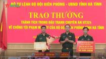 Trao thưởng các đơn vị lập thành tích xuất sắc trong công tác đấu tranh tội phạm ma túy tại biên giới Việt - Lào