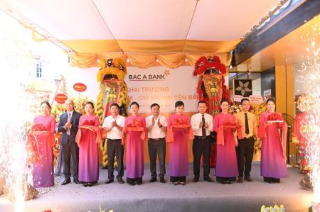 BAC A BANK khai trương chi nhánh mới tiếp tục mở rộng mạng lưới đến vùng Tây Bắc