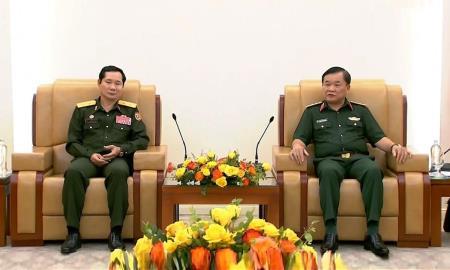 Tăng cường hợp tác quốc phòng Việt Nam - Lào vì thành công của năm ASEAN 2024