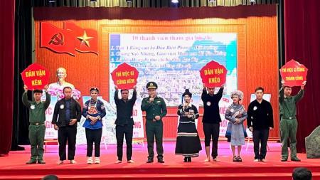BĐBP Lào Cai, Gia Lai tổ chức thành công Hội thi Dân vận khéo năm 2023