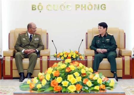 Việt Nam-Cuba thúc đẩy hợp tác về công tác chính trị trong quân đội