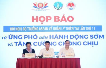 Việt Nam chủ trì tổ chức Hội nghị Bộ trưởng ASEAN về Quản lý thiên tai