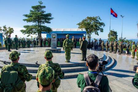 Chương trình Giao lưu hữu nghị Quốc phòng biên giới Việt Nam - Lào - Campuchia lần thứ nhất thành công tốt đẹp