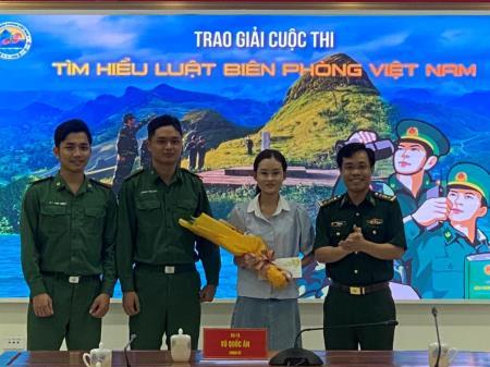 Vòng thi Tuần 2 cuộc thi Tìm hiểu Luật Biên phòng Việt Nam: Nhiều thí sinh là học sinh và sinh viên đoạt giải