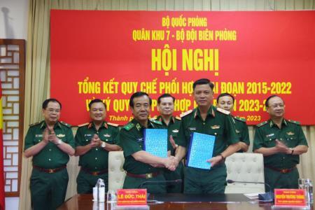 Nâng cao hiệu quả công tác phối hợp giữ vững an ninh chính trị trên địa bàn Quân khu 7