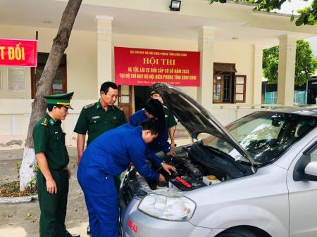 BĐBP Bình Định, Cao Bằng: Thi xe tốt, lái xe an toàn cấp cơ sở năm 2023