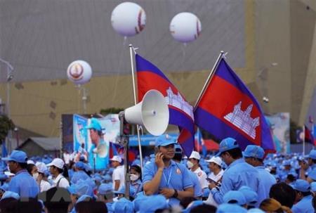 Bầu cử Campuchia: Thủ tướng Hun Sen kêu gọi người dân đi bỏ phiếu