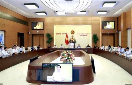 Chủ tịch Quốc hội chủ trì cuộc họp chuẩn bị cho Phiên họp Ủy ban Thường vụ Quốc hội
