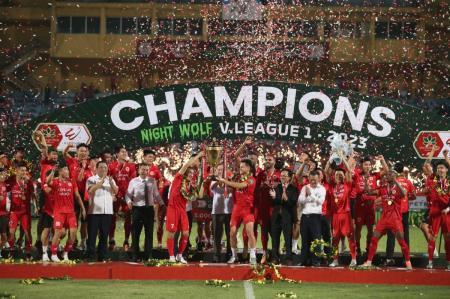 Công an Hà Nội vô địch V.League 2023: Chiến tích xứng đáng của Dream Team