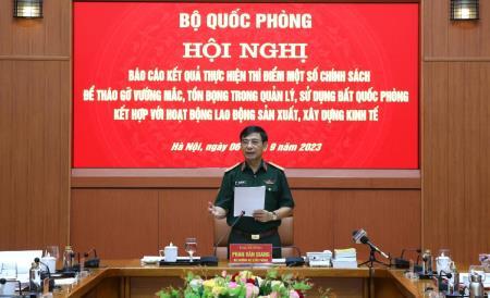 Quản lý, sử dụng hiệu quả đất quốc phòng