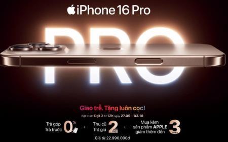 Order Đợt 2 Siêu Phẩm Đẳng Cấp iPhone 16 - Thế Giới Di Động