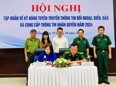 Hội nghị tập huấn về kỹ năng tuyên truyền thông tin đối ngoại, biển đảo và cung cấp thông tin nhân quyền