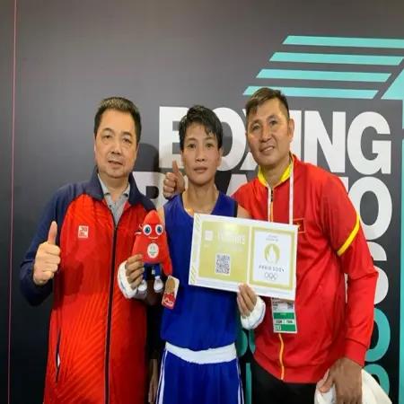 Võ sỹ Võ Thị Kim Ánh giành thêm 1 tấm vé dự Olympic Paris cho thể thao Việt Nam