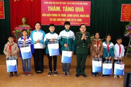 Hội Liên hiệp Phụ nữ Việt Nam gửi thư cảm ơn Bộ Tư lệnh BĐBP