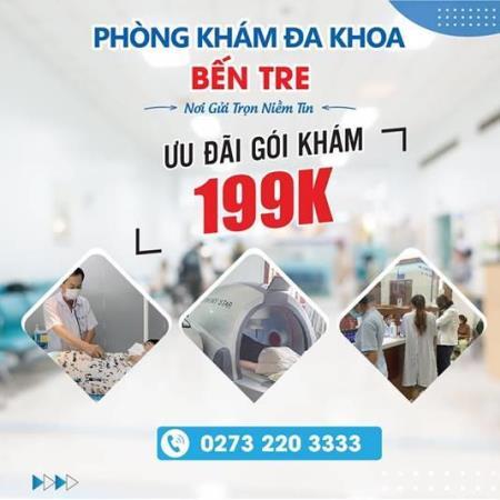 Phòng khám đa khoa Bến Tre – Top 3 địa điểm khám nam khoa uy tín Bến Tre