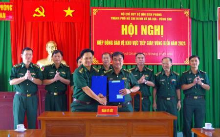 BĐBP thành phố Hồ Chí Minh và Bà Rịa-Vũng Tàu: Hiệp đồng bảo vệ biên giới khu vực tiếp giáp, vùng biển năm 2024