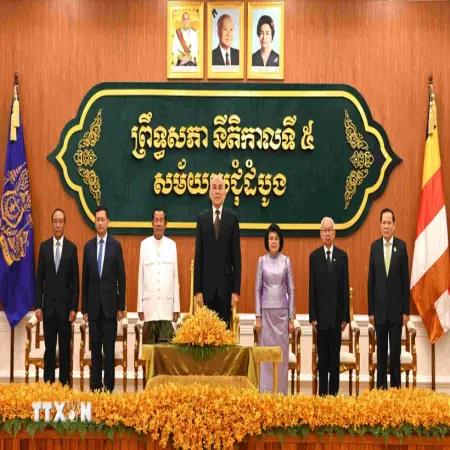 Thượng viện Campuchia khóa V khai mạc kỳ họp đầu tiên