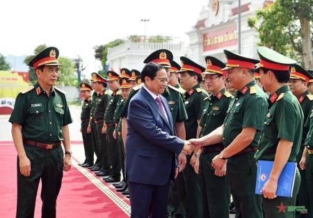 Thủ tướng Phạm Minh Chính: Binh đoàn 12 cần thực hiện tốt 3 tiên phong