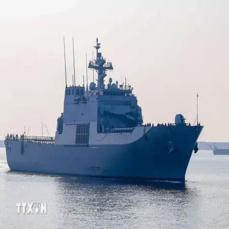 Hải quân Hàn Quốc tiến hành diễn tập bắn đạn thật ở Biển Hoa Đông