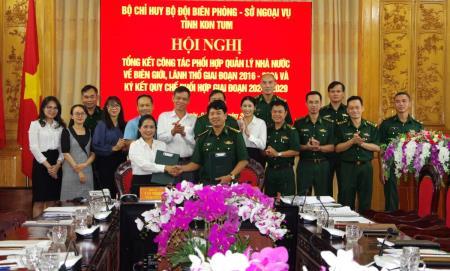 Kon Tum: Phối hợp thực hiện quản lý Nhà nước về biên giới, lãnh thổ