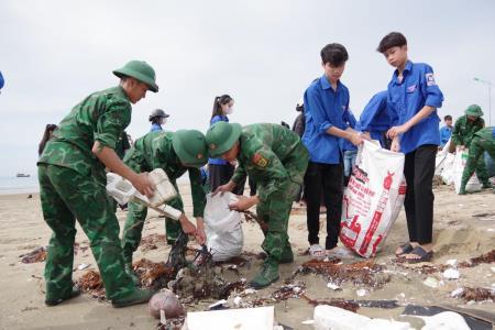 BĐBP Quảng Bình phát động ra quân Chiến dịch Thanh niên tình nguyện Hè năm 2024