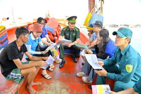BĐBP Kiên Giang quyết tâm chống khai thác thủy sản bất hợp pháp