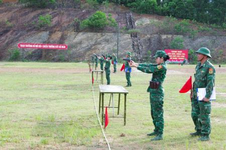 Quyết tâm đạt thành tích cao tại Hội thao bắn súng quân dụng cấp toàn quân