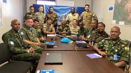 Người sĩ quan Biên phòng hoàn thành xuất sắc nhiệm vụ gìn giữ hòa bình ở châu Phi