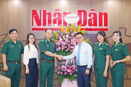 Đảng ủy, Bộ Tư lệnh BĐBP chúc mừng các cơ quan báo chí nhân Ngày Báo chí Cách mạng Việt Nam