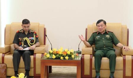 Phối hợp triển khai các hoạt động hợp tác quốc phòng Việt Nam - Ấn Độ