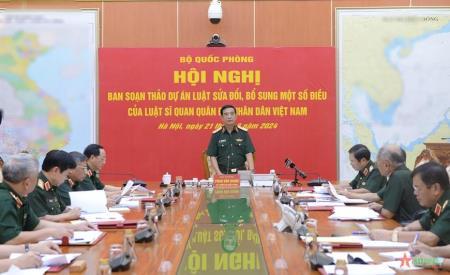 Sửa đổi, bổ sung Luật Sĩ quan QĐND Việt Nam phải bảo đảm giữ được chất lượng, vị thế, uy tín của sĩ quan Quân đội
