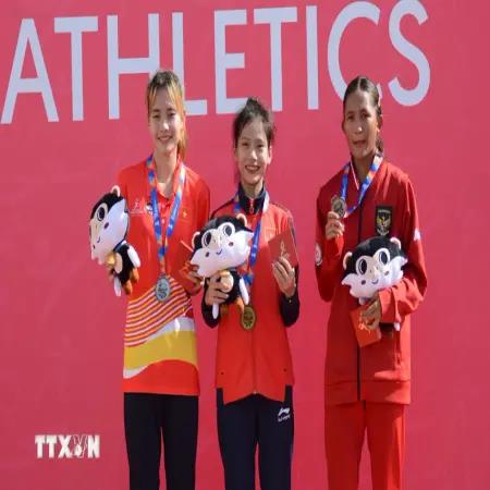 Đại hội Thể thao Học sinh Đông Nam Á: Hoàng Thị Ngọc Anh tiếp tục giành huy chương Vàng