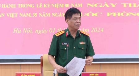 Chuẩn bị tốt cho diễu binh, diễu hành kỷ niệm 80 năm Ngày thành lập Quân đội nhân dân Việt Nam