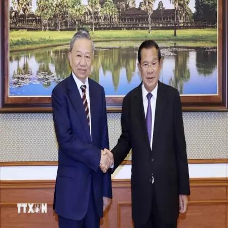 Chuyến thăm của Chủ tịch nước Tô Lâm củng cố hơn nữa quan hệ Việt Nam-Campuchia